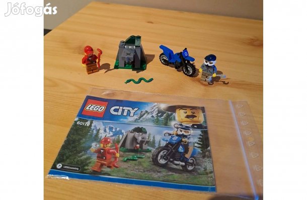 60170 Lego City motoros szett