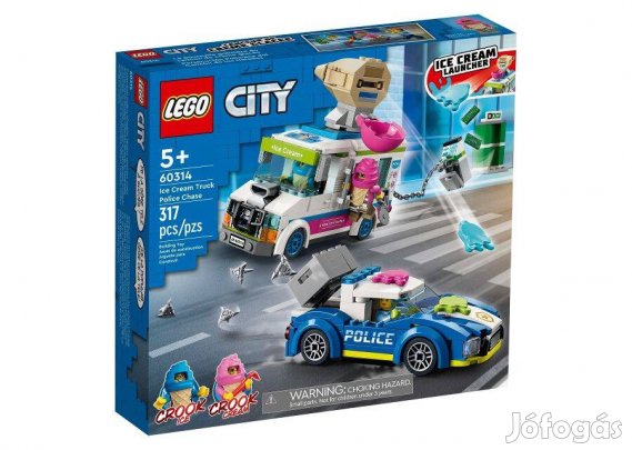 60314 LEGO City - Fagylaltos kocsi rendőrségi üldözés
