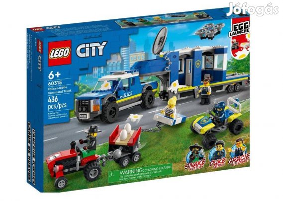 60315 LEGO City - Rendőrségi mobil parancsnoki kamion