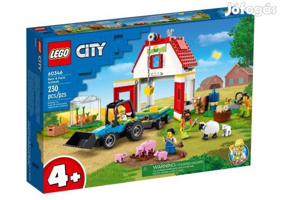 60346 LEGO City - Pajta és háziállatok