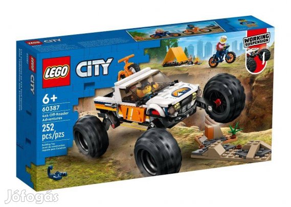 60387 LEGO City - 4x4-es terepjáró kalandok
