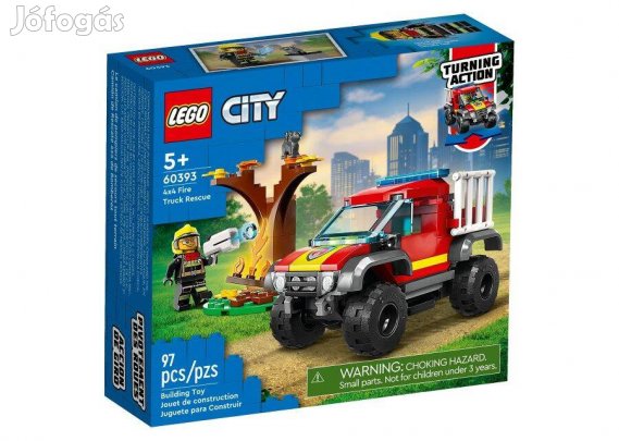 60393 LEGO City - 4x4 Tűzoltóautós mentés