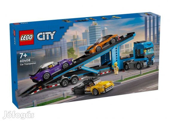 60408 LEGO City Autószállító kamion sportautókkal