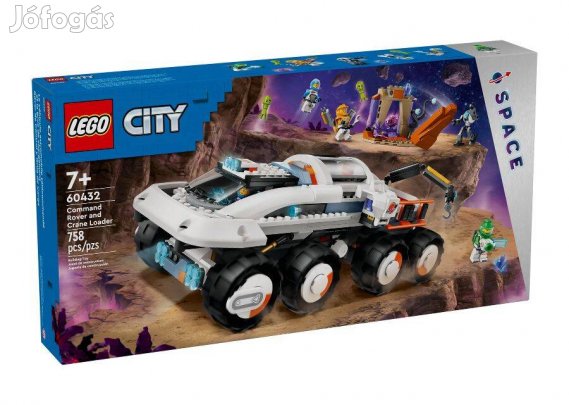 60432 LEGO City - Parancsnoki jármű és rakodódaru