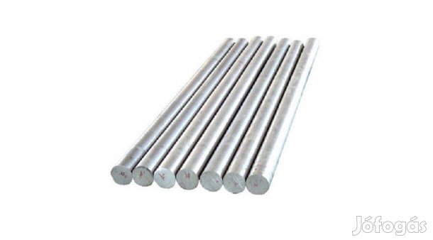 6082 T6/ D70, Alumínium rúd, új, számlával. Legkisebb rendelhető menny