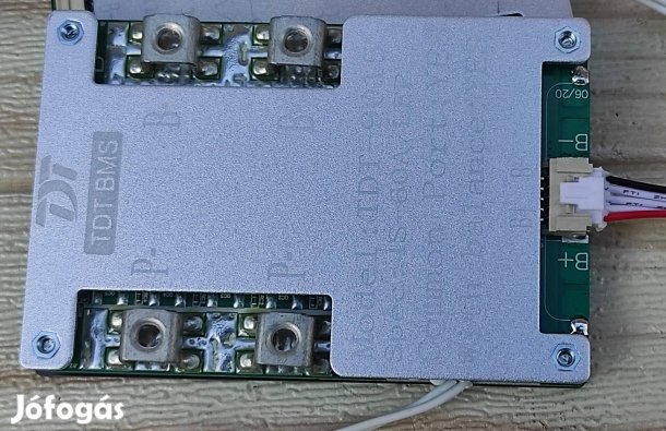 60A 4S 12.8V Lifepo4 BMS védőáramkör hőmérséklet mérővel ballanszeres