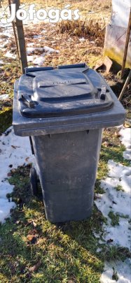 60L kommunális kuka szemetes 