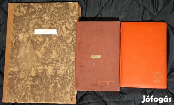 60-70 Évvel Ezelőtti Magyar Bélyegalbum a