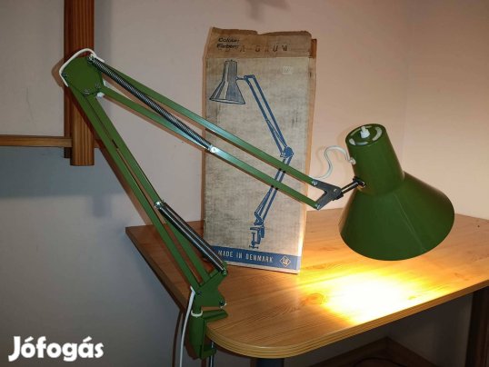 60' SOHA Nem Használt! LB CB42 Dánia Zöld asztali lámpa