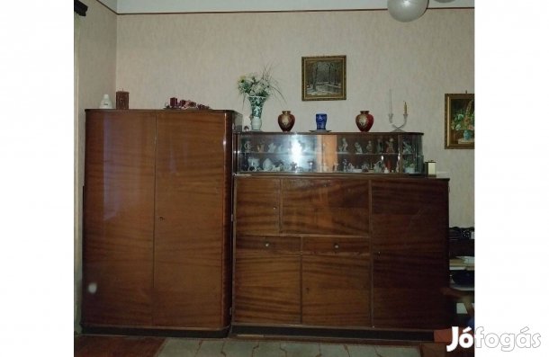 60-as évek eleji retró szekrénysor, szekrény