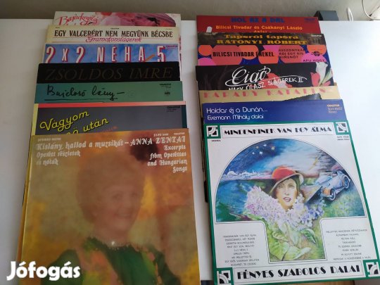 60-as évek slágerei bakelit lemezeken