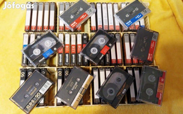 60 darab Maxell kazetta jó állapotban eladó!