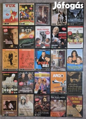 60 db DVD gyűjtemény egyben eladó