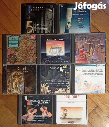 60 db klasszikus zene CD lemez egyben