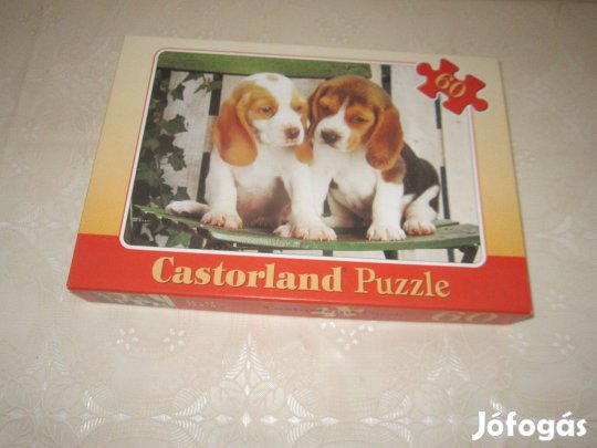 60 db-os kiskutyás puzzle