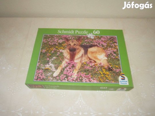 60 db-os németjuhászos puzzle