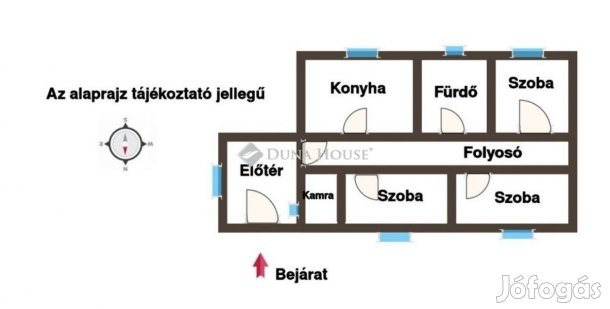 60 nm-es ház eladó Hódmezővásárhely