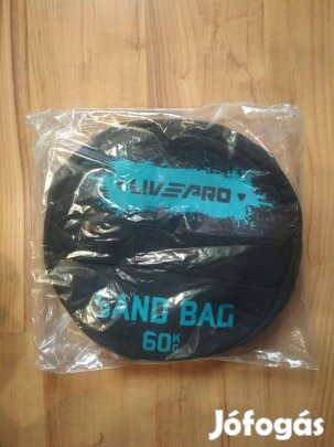 60kg kapacitású Livepro homokzsák
