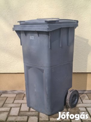 60l szemetes utcai kuka 