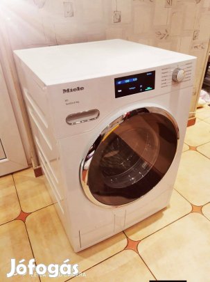 610 Üzemóra!Miele W1 Twindos Wifis, 9 kg Mosógep!Újszerű!