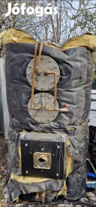 610 literes 3 hőcserélős puffertartály plusz olaj vagy gáz fűtés