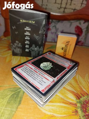 61 db Star Wars kártya és 1 db szabály könyv