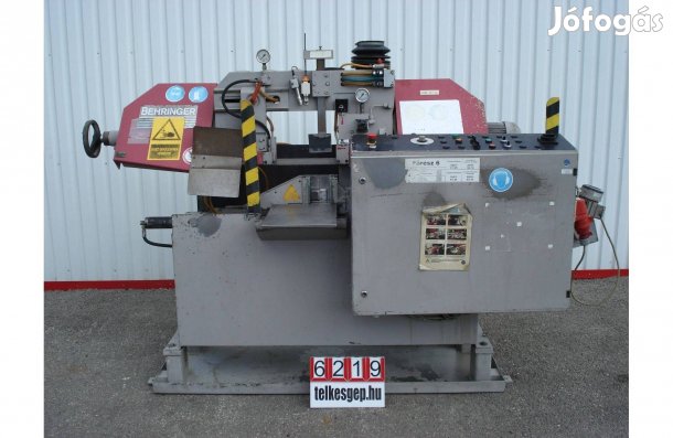 6219 - Szalagfűrész, fémipari szalagfűrész, Behringer HBP 220N