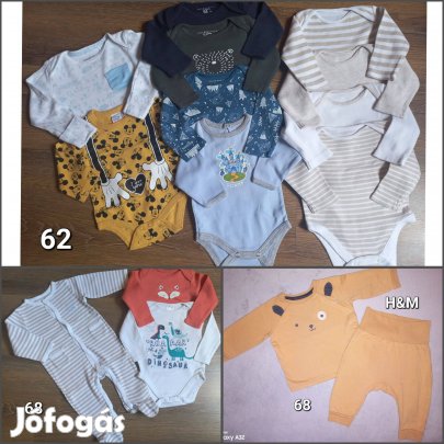 62,68,74-es kisfiú ruhacsomag kis cipővel