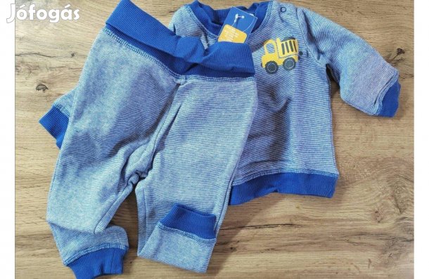 62/68-as Szabadidőruha, két részes babaruha, Új