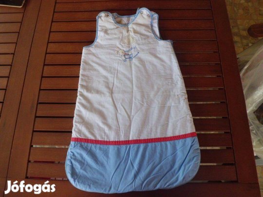 63 cm hosszú kb. 62-68-as 3 rétegű cipzáros hálózsák