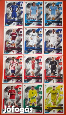 63db vegyes Topps focis kártya