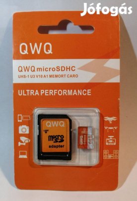 64GB microsd adapterrel, Új, bontatlan