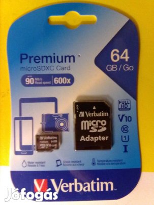 64 GB - os microsdxc memóriakártya