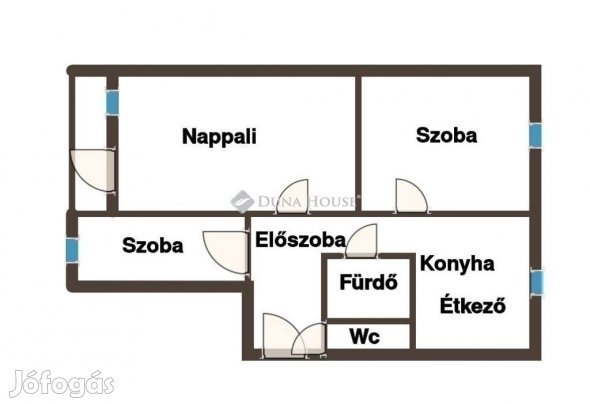 64 nm-es lakás eladó Pécs