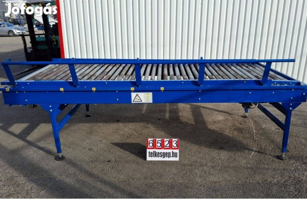 6523 - Hajtott görgősasztal, hajtott görgőspálya, görgősor