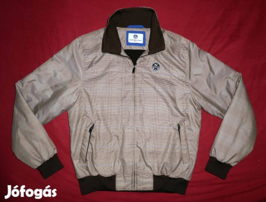 65ezres férfi L méretű olasz North Sails dzseki átmeneti kabát
