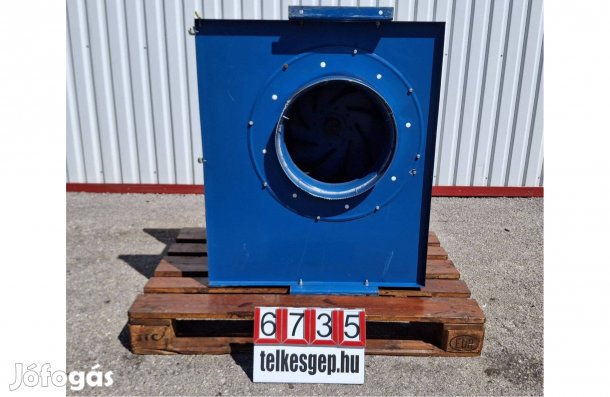 6735 - Ventilátor 2,2 kW, 5000 m3/óra, elszívó ventillátor, centrifugá