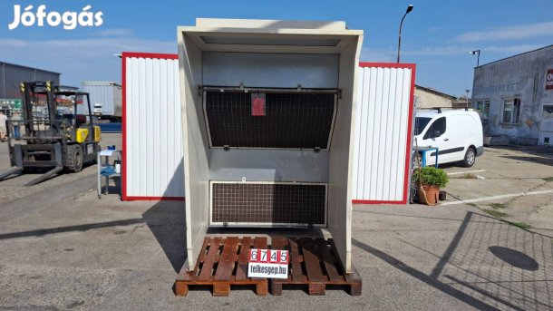 6745 - Elszívófülke, Vegyi elszívófülke, Elszívó kabin, Szórófülke