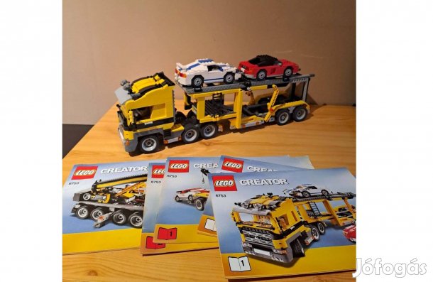 6753 Lego Creatot Autószállító kamion