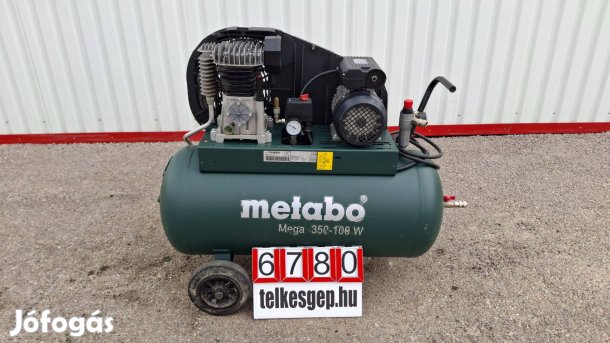 6780 - Kompresszor, Metabo Mega 350-100W