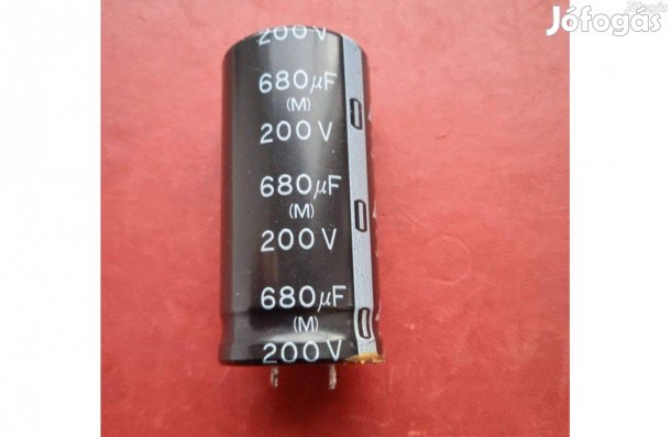 680 uF , 200 V Mitshubishi kondenzátor , 51 x 21 mm