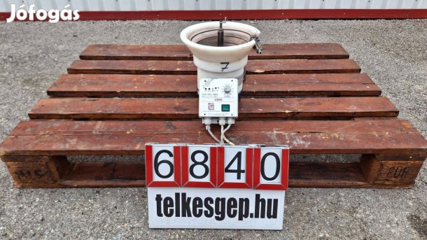 6840 - Rezgőadagoló, köradagoló, vibrációs alkatrészadagoló 220 mm