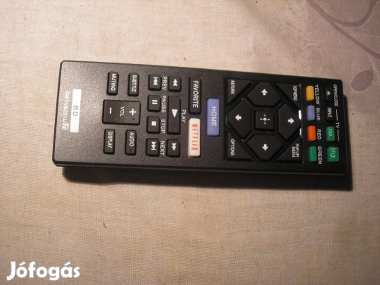 6843 Sony Blueray Netflix SMART távirányító RMT-VB201U BDP-S3700 BDP-B