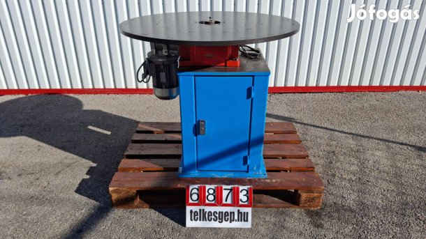 6873 - Forgató asztal, hegesztő forgató, Bettinelli TR 210
