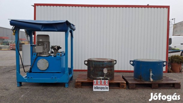 6898 - Hidraulikus emelő 1000t, Hidraulikus munkahenger, Hidraulikus t