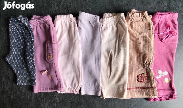 68-74-es használt állapotú nadrág csomag 