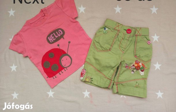 68-as nyári kislány ruhacsomag 14 db-os