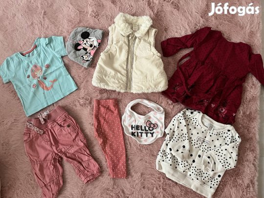 68-as ruhacsomag. Kislány ruhák.
