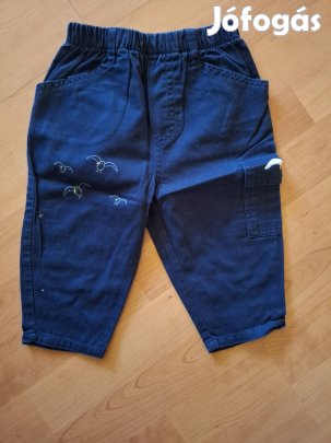 68-as sötétkék vászon nadrág 