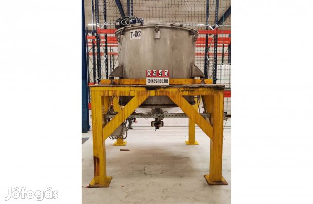 6943 - Vegyipari keverő, saválló keverő,Keverő tartály, Vegyipari keve
